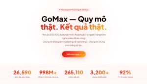 Nhận plan Booking KOC miễn phí từ GoMax Digital