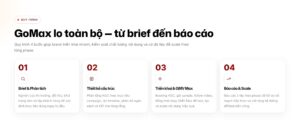GoMax Digital cung cấp giải pháp cho shop đang mất dòng chảy content